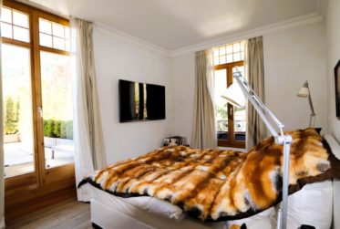 High-end apartment in Château-d'Oex with SPA and breathtaking vistas