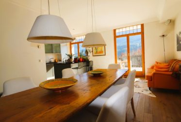 High-end apartment in Château-d'Oex with SPA and breathtaking vistas