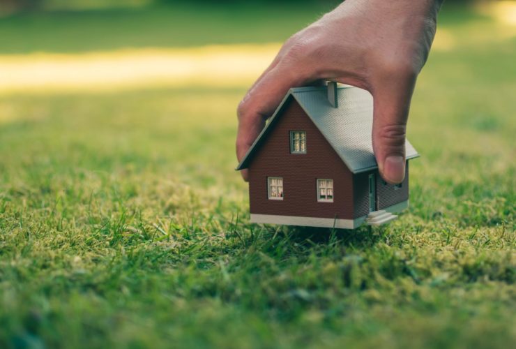 Land to be built in village area